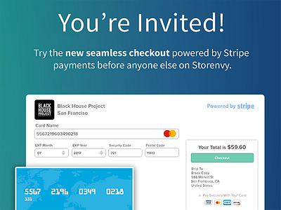 Storenvy 💚 Stripe cards icons open payment products shop store storenvy stripe