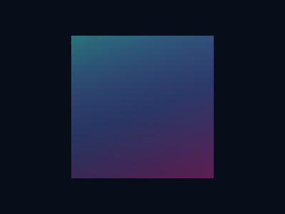 Gradient output. Pure CSS