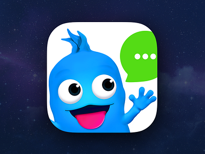 App Icon app app icon character monster walkie talkie