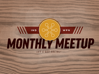 Meetup Banner meetup social wood