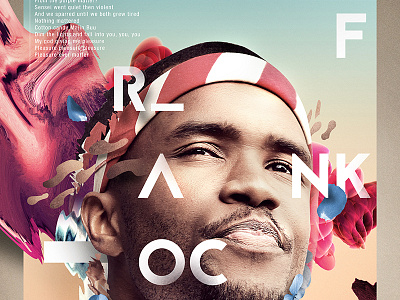 ALREADY LEGENDARY | FRANK OCEAN abstract frank ocean oddfuture poster render typography