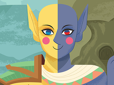 Vivec illustration morrowind vector