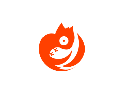 Lizard flat lizard logo salamander