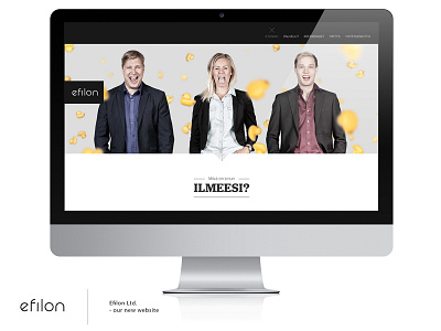 Efilon Ltd. - new website graphic design responsive website wordpress