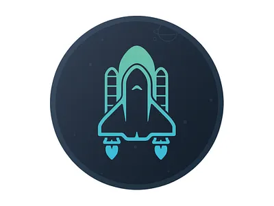 Shuttle Launch app flat game ios iphone launch shooter shuttle space