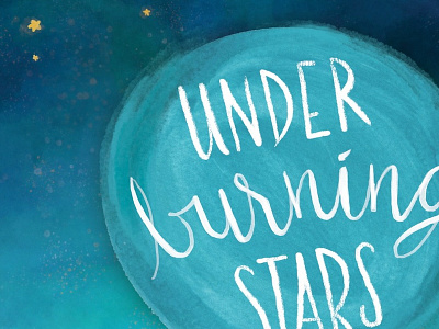 Christmas Program Branding brand branding christmas church show stars typography watercolor