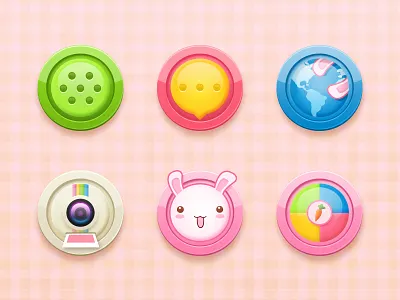 LYNN Rabbit_icon cute icon lovely lynn pink rabbit