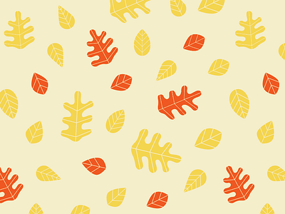 Leaves fall illustration leaves pattern texture