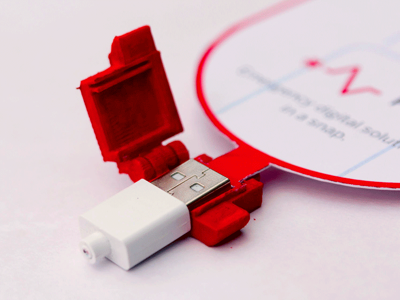 Pulse USB Packaging by Sam Mularczyk on Dribbble