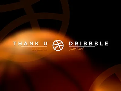 Thanks basket contrast first shot graphic orange typography