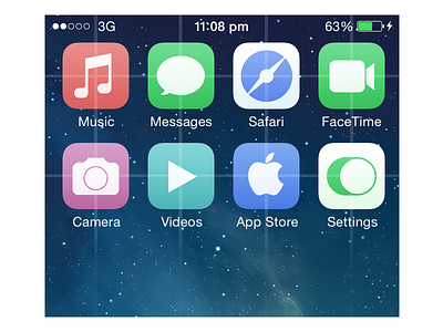 More iOS icons cydia ios7 jailbreak winterboard