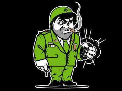 City Lords General character design graphics mascot design tee design