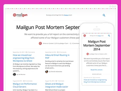 Mailgun Blog blog mobile mobile blog mobile web responsive web site