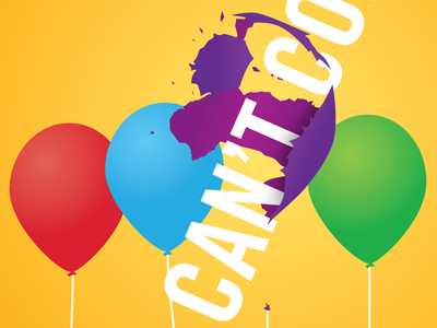 Can't Contain Us! balloon