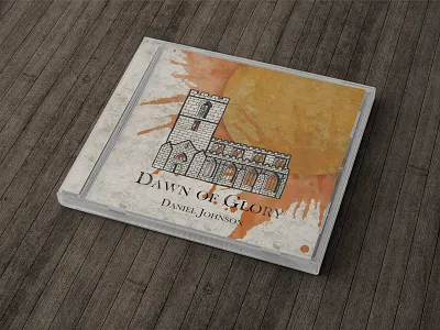 Album Artwork Mockup album artwork cd cover folk illustration music sun texture worship