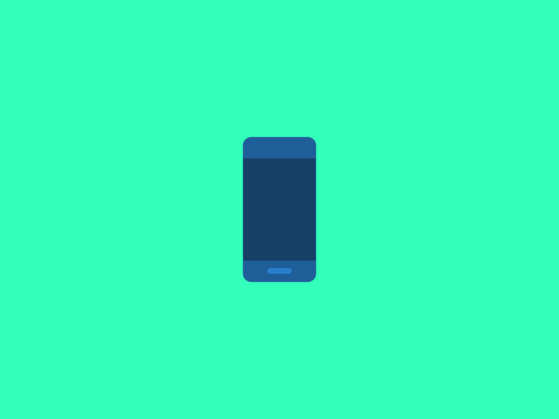 Camera animation bounce bouncy button camera dock flat gif icons illustration phone ui