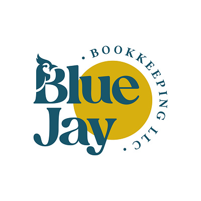 Logo Design for Blue Jay Bookkeeping branding design graphic design icon logo vector