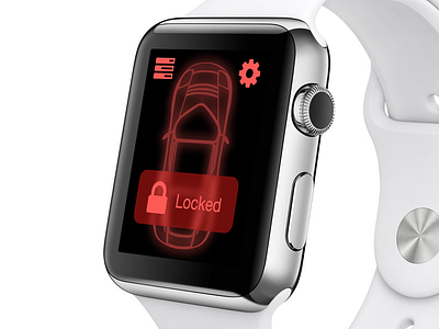 Locked Car car iwatch