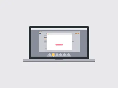 Laptop illustration laptop sketch sketchapp