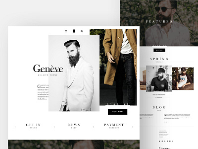 GENÈVE theme design eshop geneva minimal shopify swiss theme