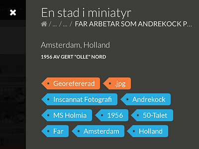 Metadata for photography metadata