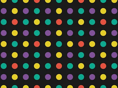 Have a spot black blue illustrator pattern red spot spots violet yellow
