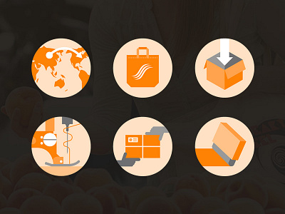 Shoreline bag design icon icons launch map vector