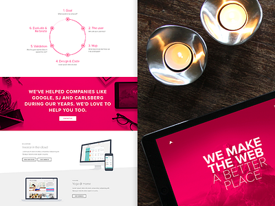 Agigen website (WIP) agency agigen design development production services web website