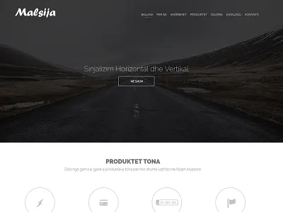 Malsija Company branding company design malsija template theme website
