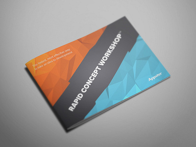 Brand Brochure Cover brand branding brochure concept cover magazin print rapid workshop