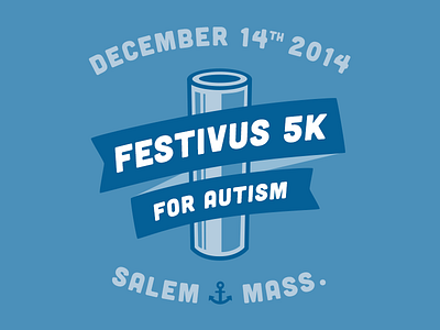 Festivus 5K 2014 5k cubano festivus logo ma salem shirt tee