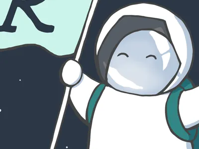 Data Exploration character digital illustration rethinkdb