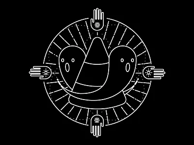 Halloween! candy eye ghost graphic design halloween illuminati illustration vector