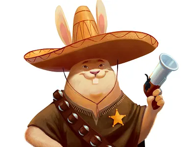 Sherif character design game art