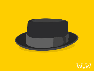 Heisenberg breaking bad flat heisenberg illustration walter white