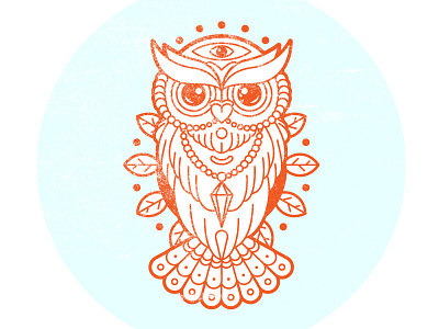 Owl bird eye owl pendulum vector