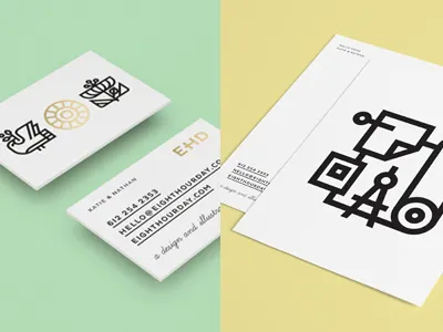 New EHD on the way branding icons stationery