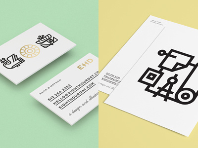 New EHD on the way branding icons stationery