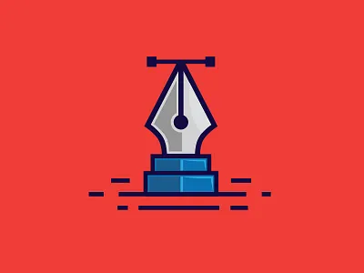 Logo Mark illustration logo logo design logos pen vectors work in progress