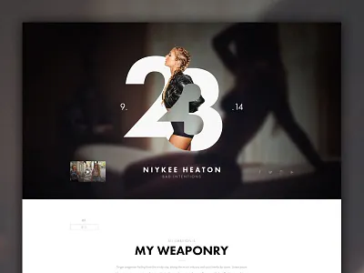 Bad Intentions clean concept design girl graphics instagram luxury minimal music steeze web women