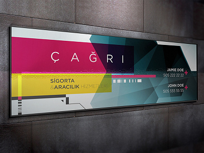 A quick signboard practice abstract futuristic signboard