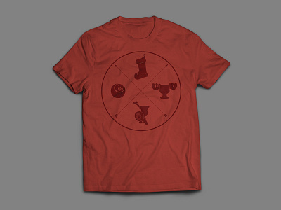 The Family Crest christmasvacation illustration logo tshirt
