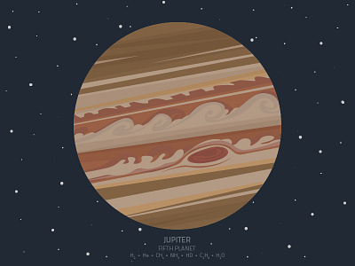 Jupiter illustration jupiter planets science solar system