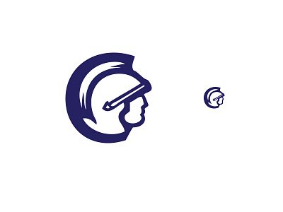 Contender c capital contender icon logo trojan war