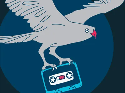 Cassette Osprey analog bird tape
