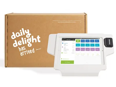 Groupon Tablet Packaging gnome groupon point of sale pos shipping box tablet