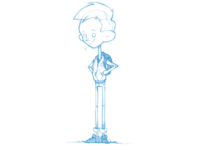 Kid autodesk character design illustration sketch sketchbook sketchbook pro