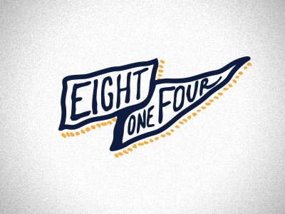 814 Doodle 814 erie hand lettering sketch
