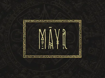 Logo: Maya lettering logo pokras pokraslampas