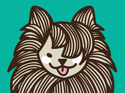 hidden dog animal dog hair hairdresser pet salon